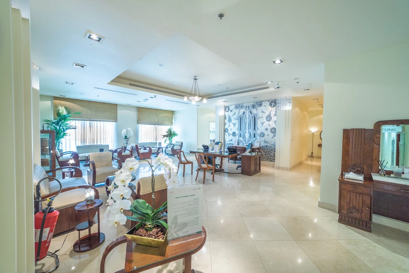 Clinic interior