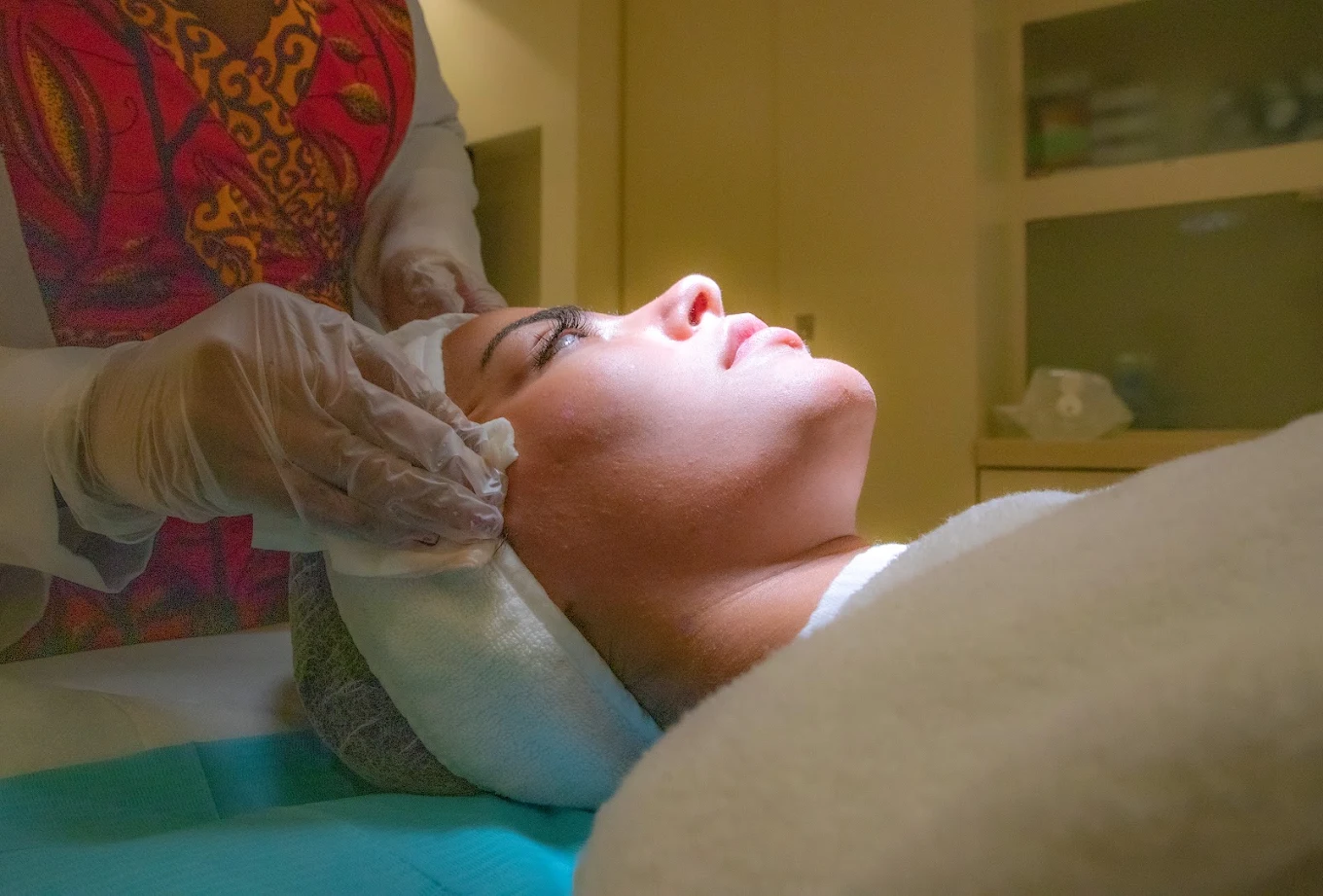 Laser skin treatment