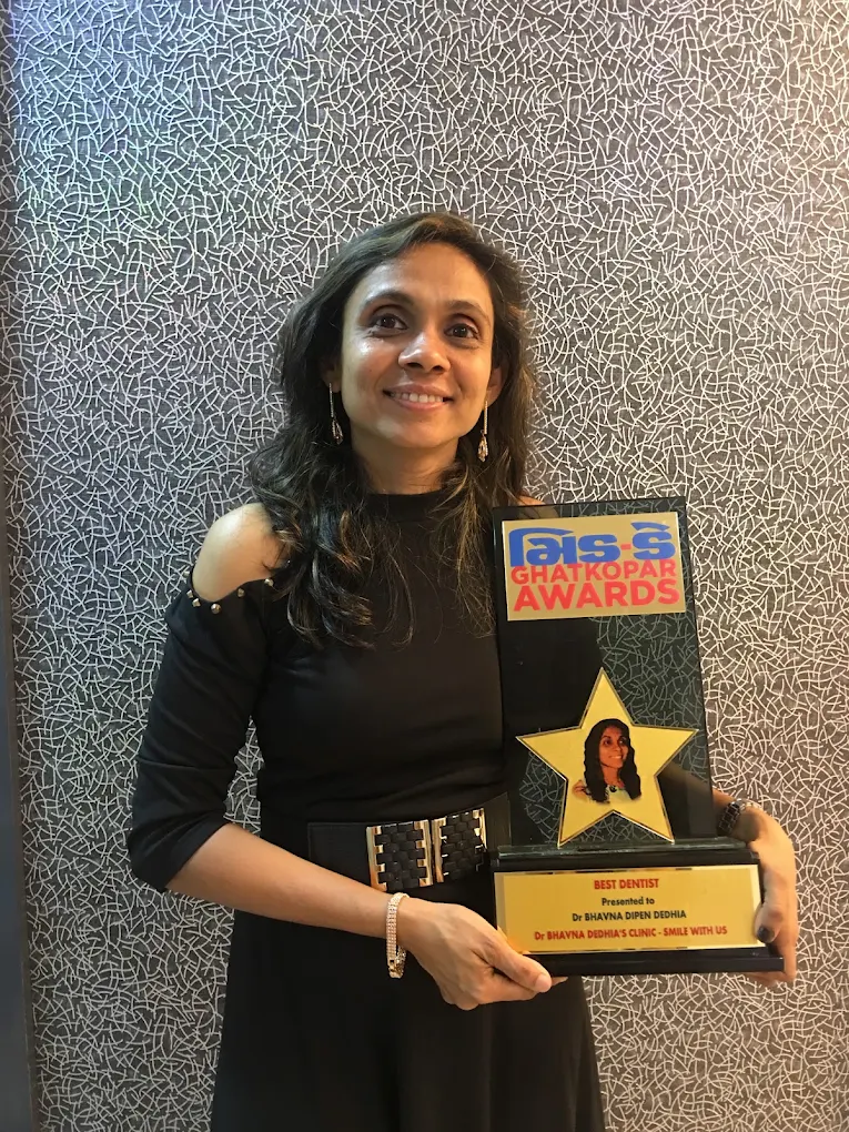 Dr. Bhavna Dedhia at Smile With Us dental clinic